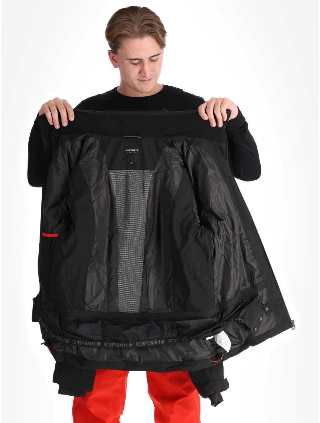 Icepeak, Foley veste de ski hommes Black noir 