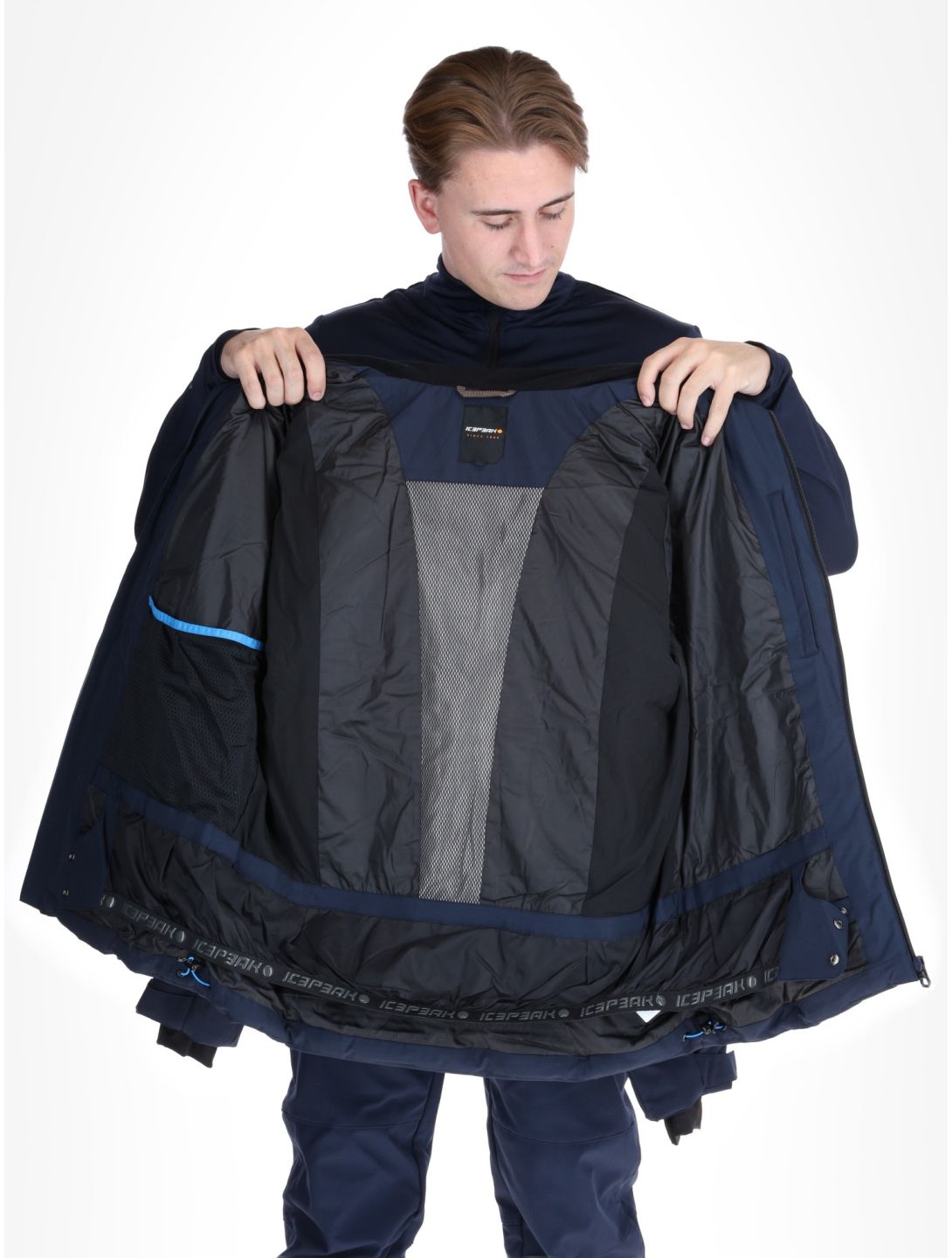 Icepeak, Foley veste de ski hommes Dark Blue bleu 