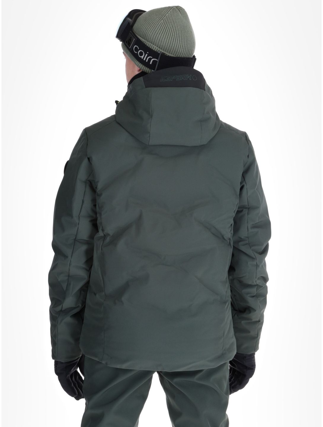 Icepeak, Foley veste de ski hommes Dark Olive vert 