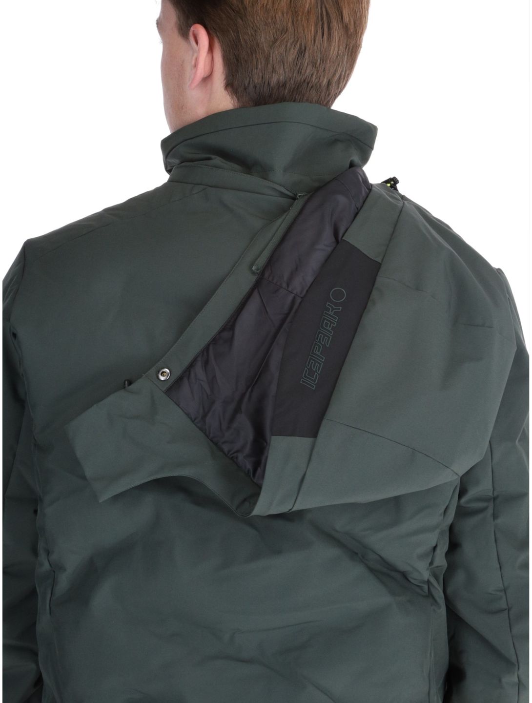 Icepeak, Foley veste de ski hommes Dark Olive vert 