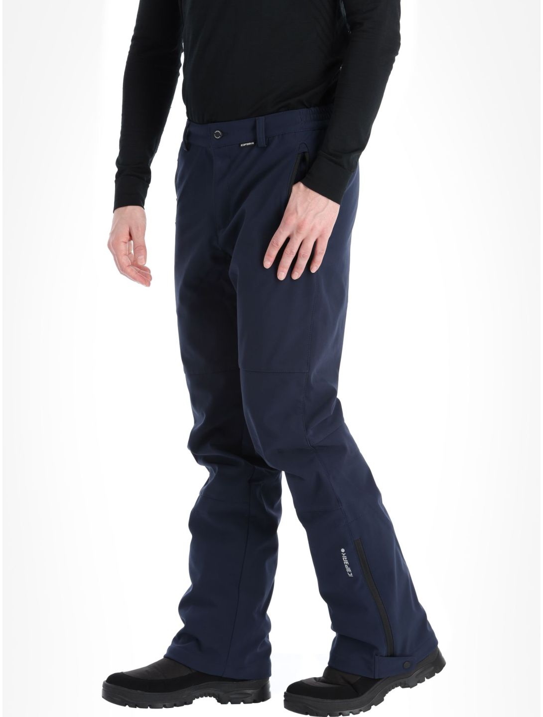 Icepeak, Frankfurt pantalon de ski en softshell hommes Dark Blue bleu 