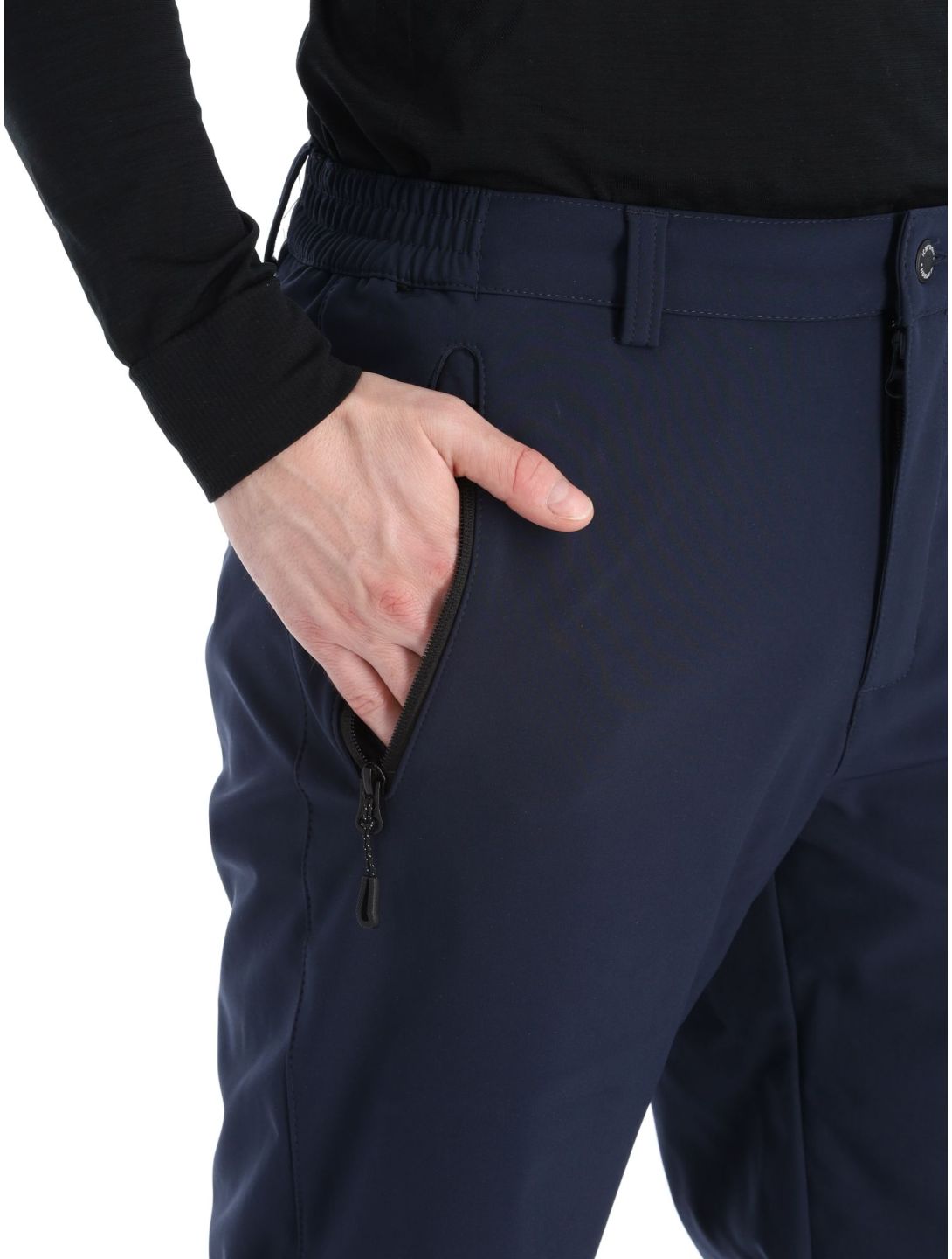 Icepeak, Frankfurt pantalon de ski en softshell hommes Dark Blue bleu 