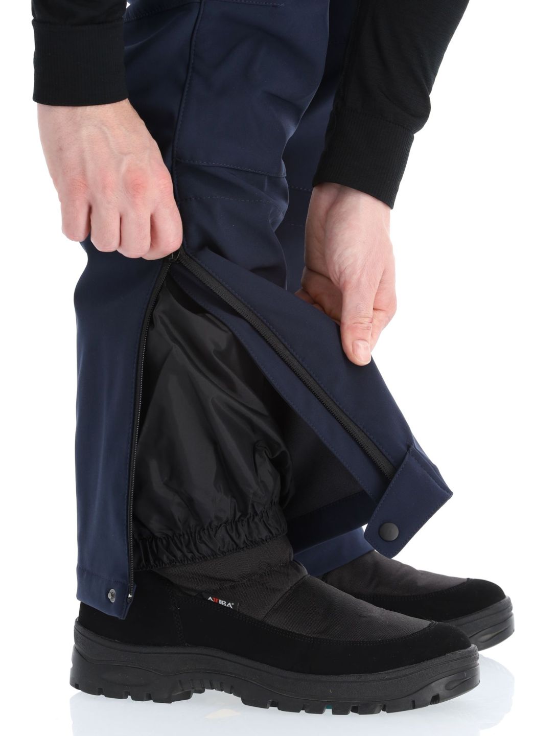 Icepeak, Frankfurt pantalon de ski en softshell hommes Dark Blue bleu 