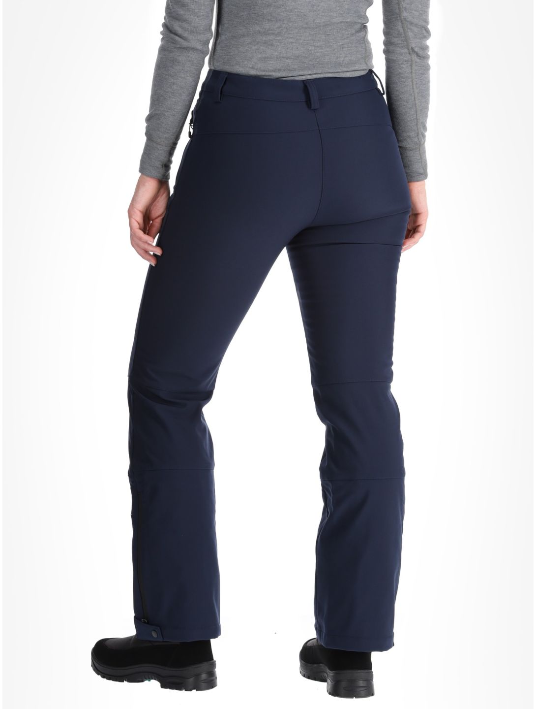 Icepeak, Frechen pantalon de ski en softshell femmes Dark Blue bleu 