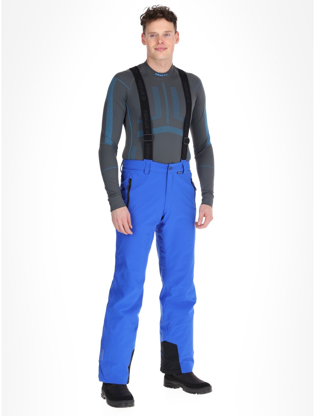 Icepeak, Freiberg pantalon de ski hommes Blue bleu 