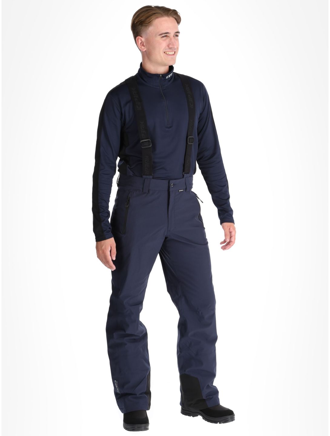 Icepeak, Freiberg pantalon de ski hommes Dark Blue bleu 