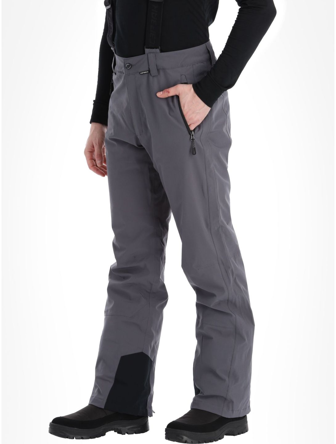 Icepeak, Freiberg pantalon de ski hommes Granite gris 