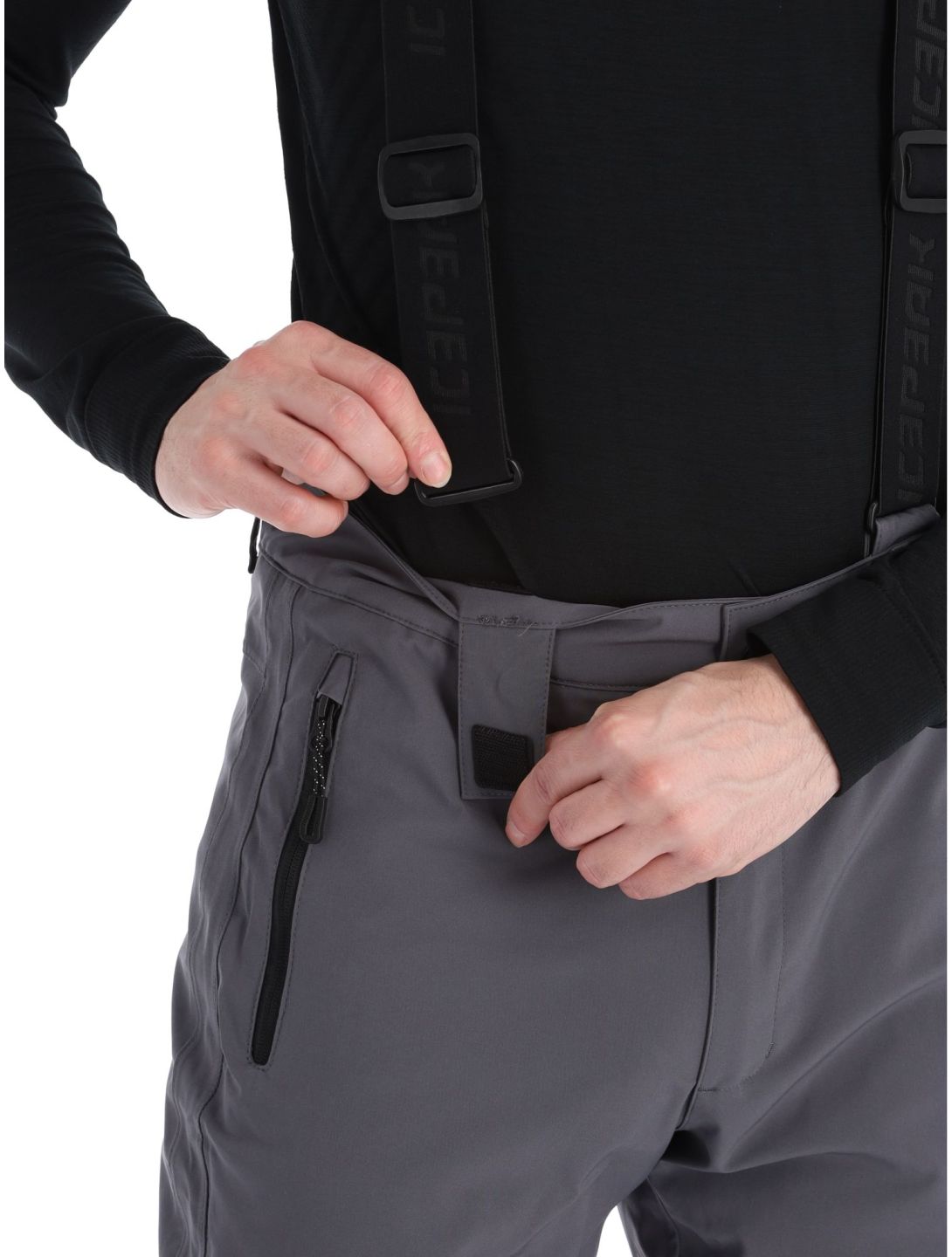 Icepeak, Freiberg pantalon de ski hommes Granite gris 