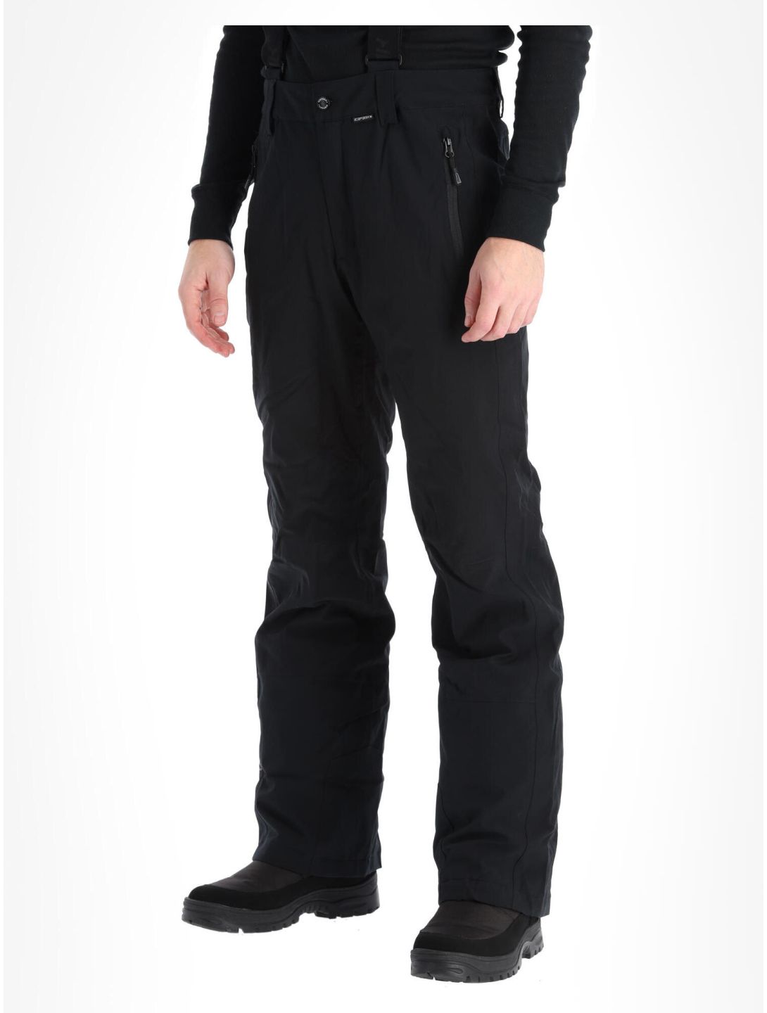 Icepeak, Freiberg pantalon de ski hommes Black noir 