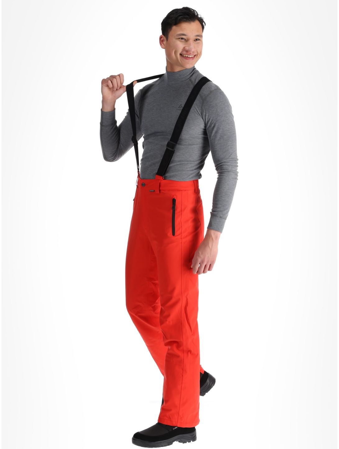 Icepeak, Freiberg pantalon de ski modèle long hommes Coral-Red rouge 