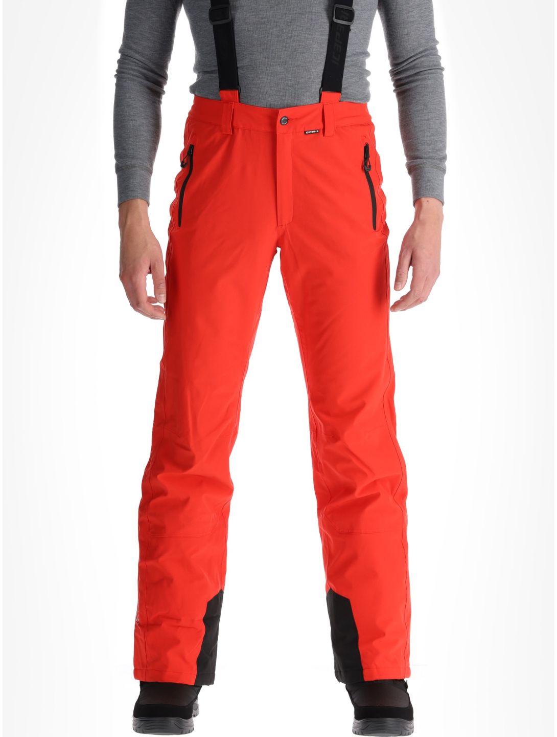 Icepeak, Freiberg pantalon de ski modèle long hommes Coral-Red rouge 