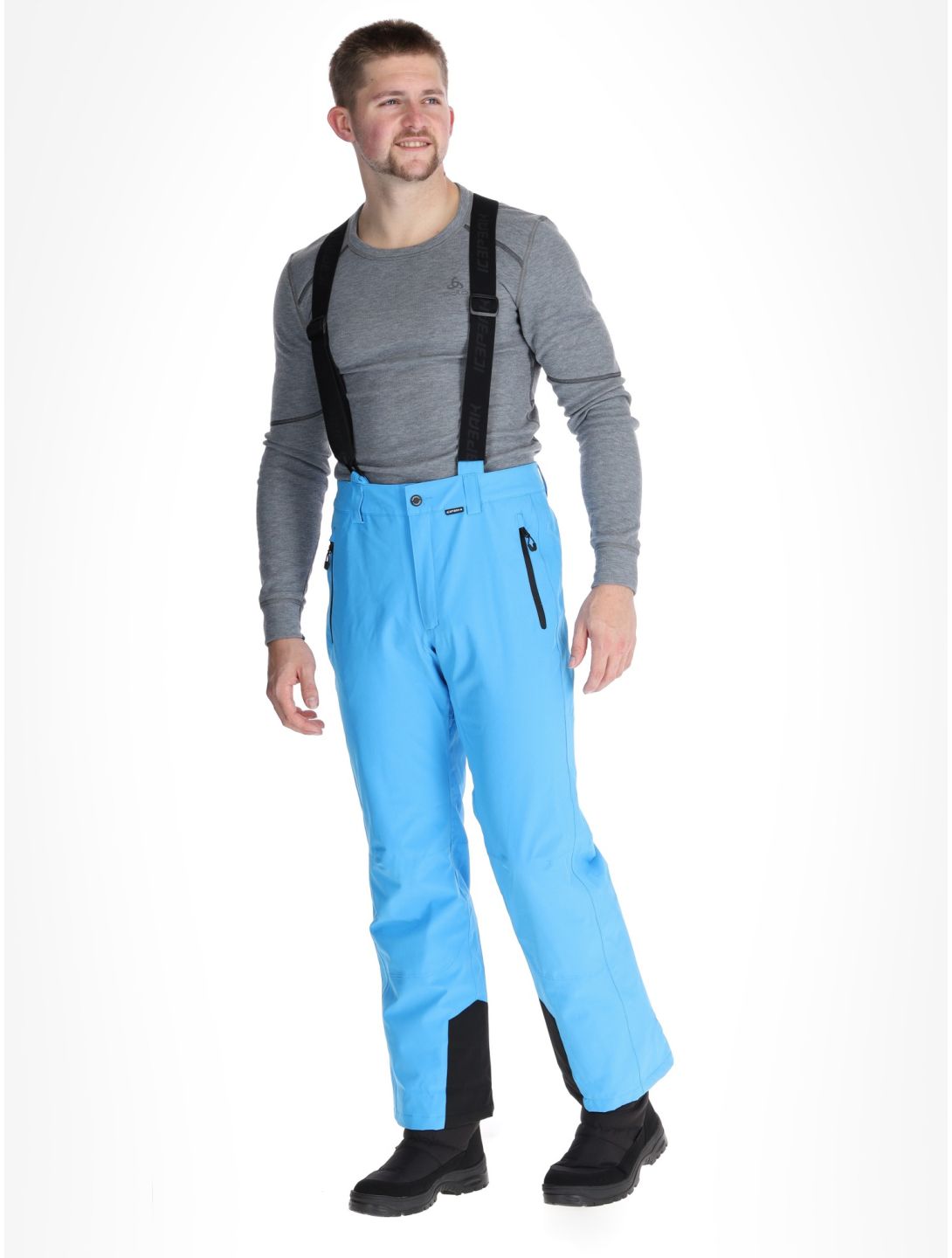 Icepeak, Freiberg pantalon de ski modèle court hommes Sky Blue bleu 