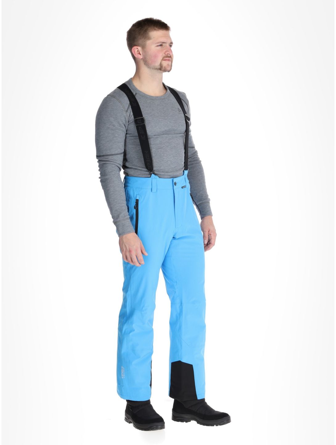 Icepeak, Freiberg pantalon de ski modèle court hommes Sky Blue bleu 