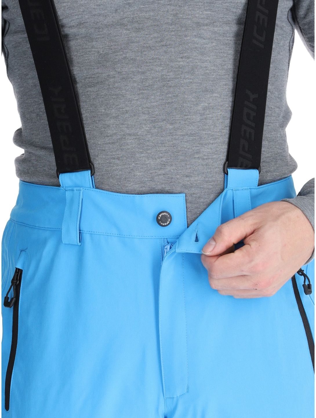 Icepeak, Freiberg pantalon de ski modèle court hommes Sky Blue bleu 