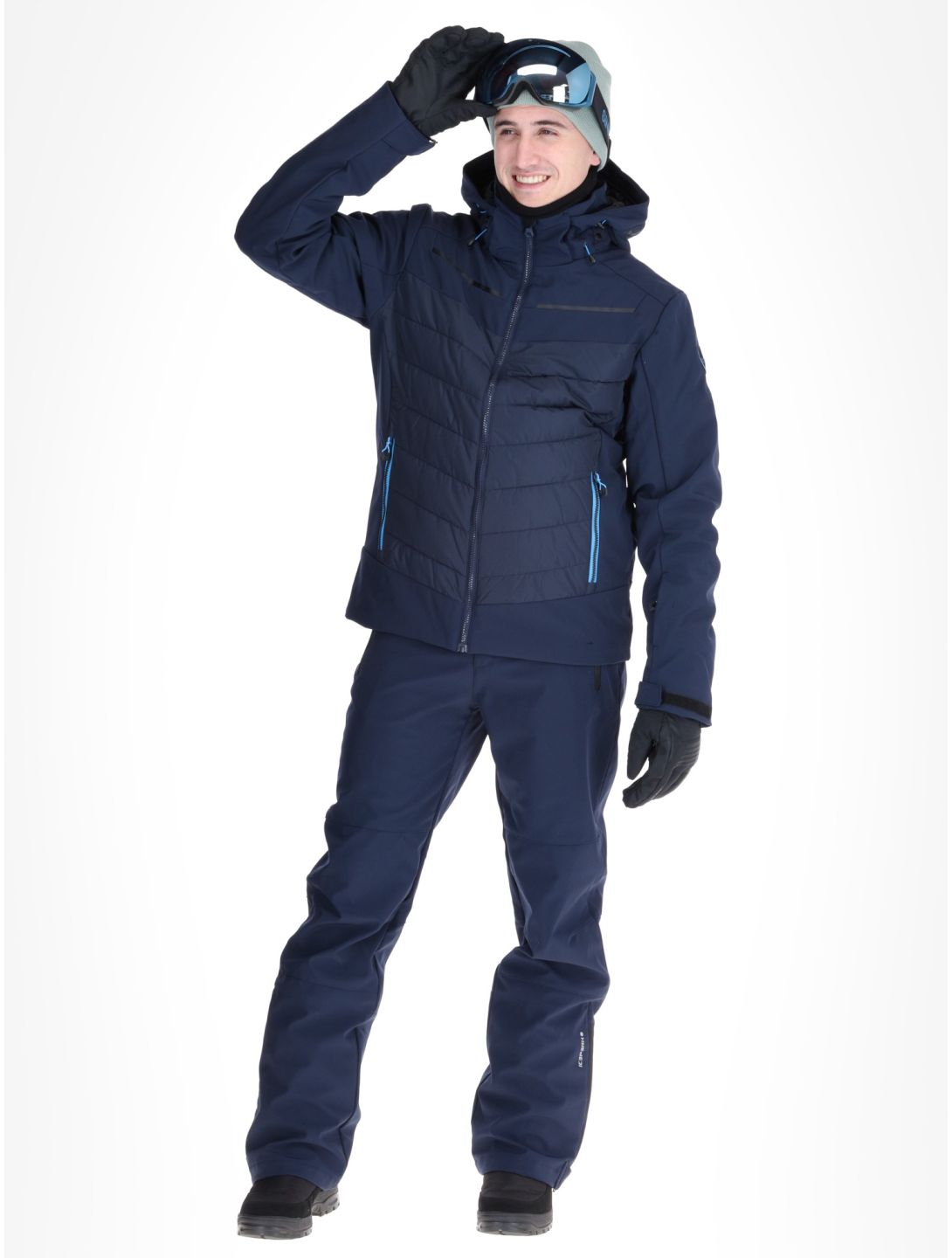 Icepeak, Fremont veste de ski hommes Dark Blue bleu 