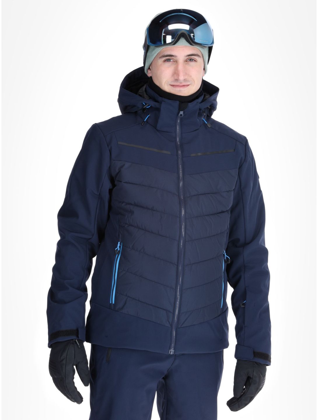 Icepeak, Fremont veste de ski hommes Dark Blue bleu 