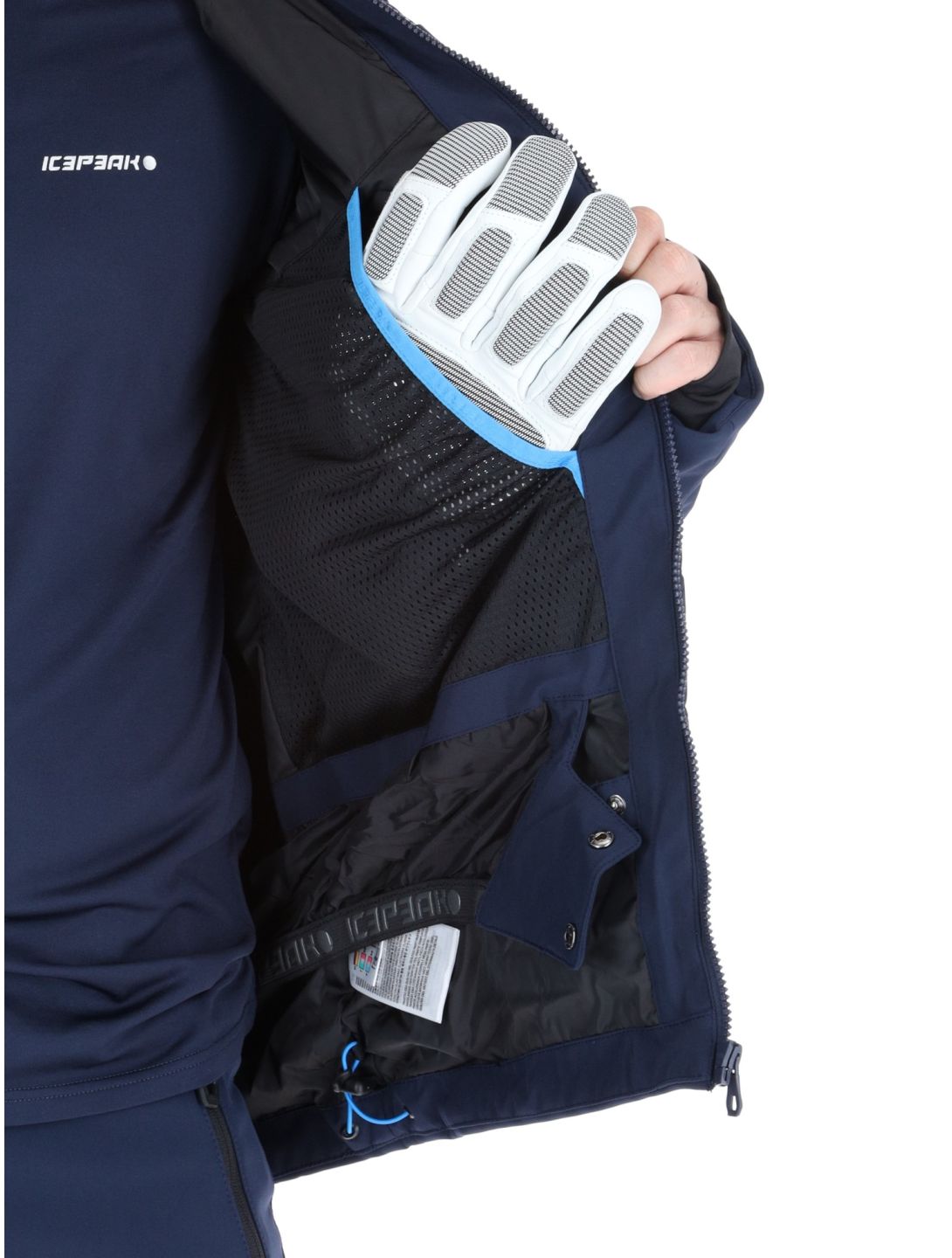 Icepeak, Fremont veste de ski hommes Dark Blue bleu 