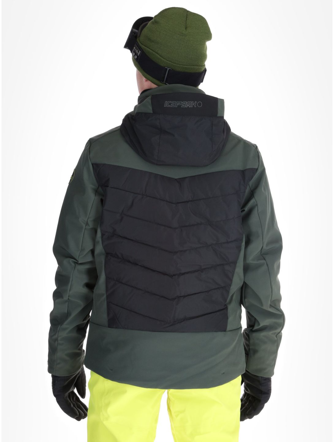 Icepeak, Fremont veste de ski hommes Dark Olive vert 