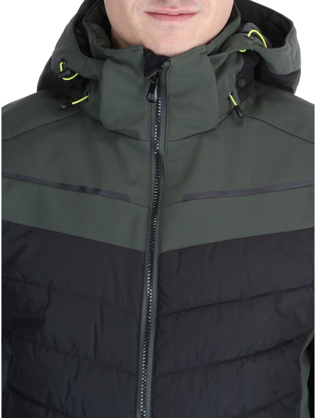 Icepeak, Fremont veste de ski hommes Dark Olive vert 