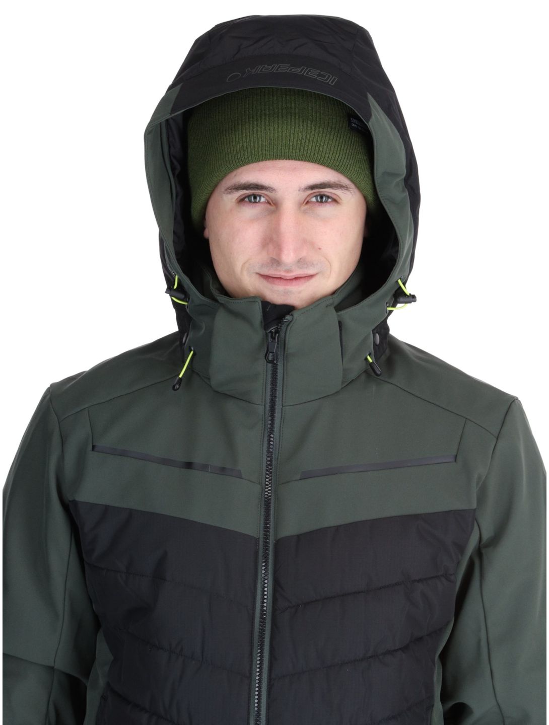 Icepeak, Fremont veste de ski hommes Dark Olive vert 