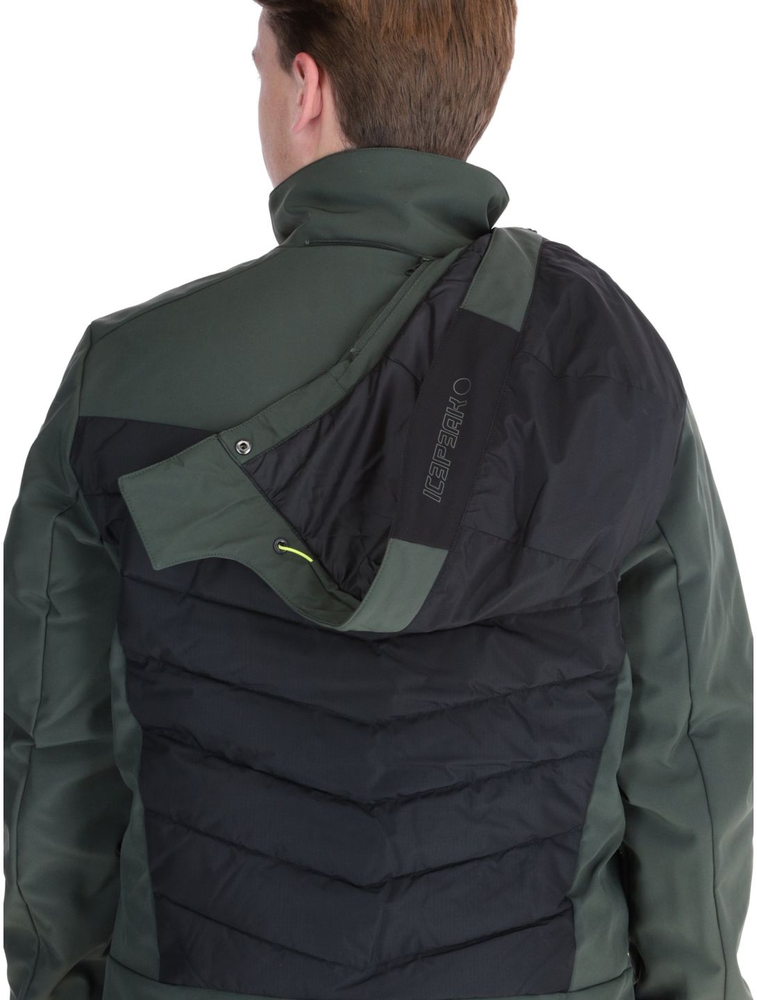 Icepeak, Fremont veste de ski hommes Dark Olive vert 