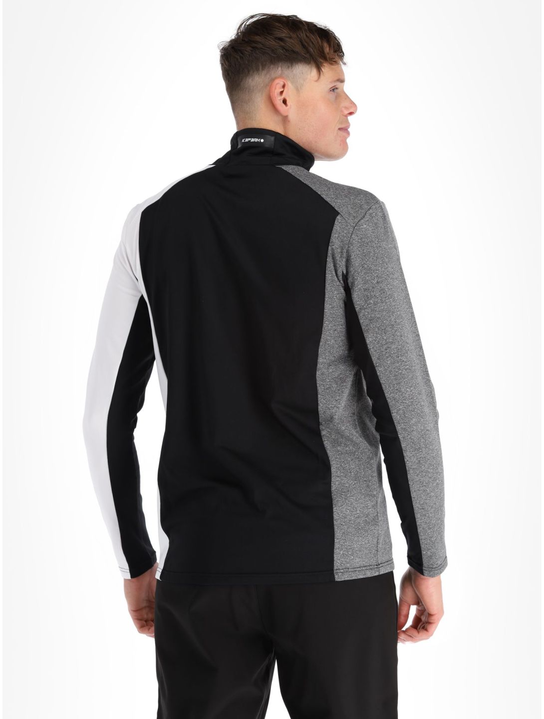 Icepeak, Fresno pull de ski hommes Black blanc, gris, noir 