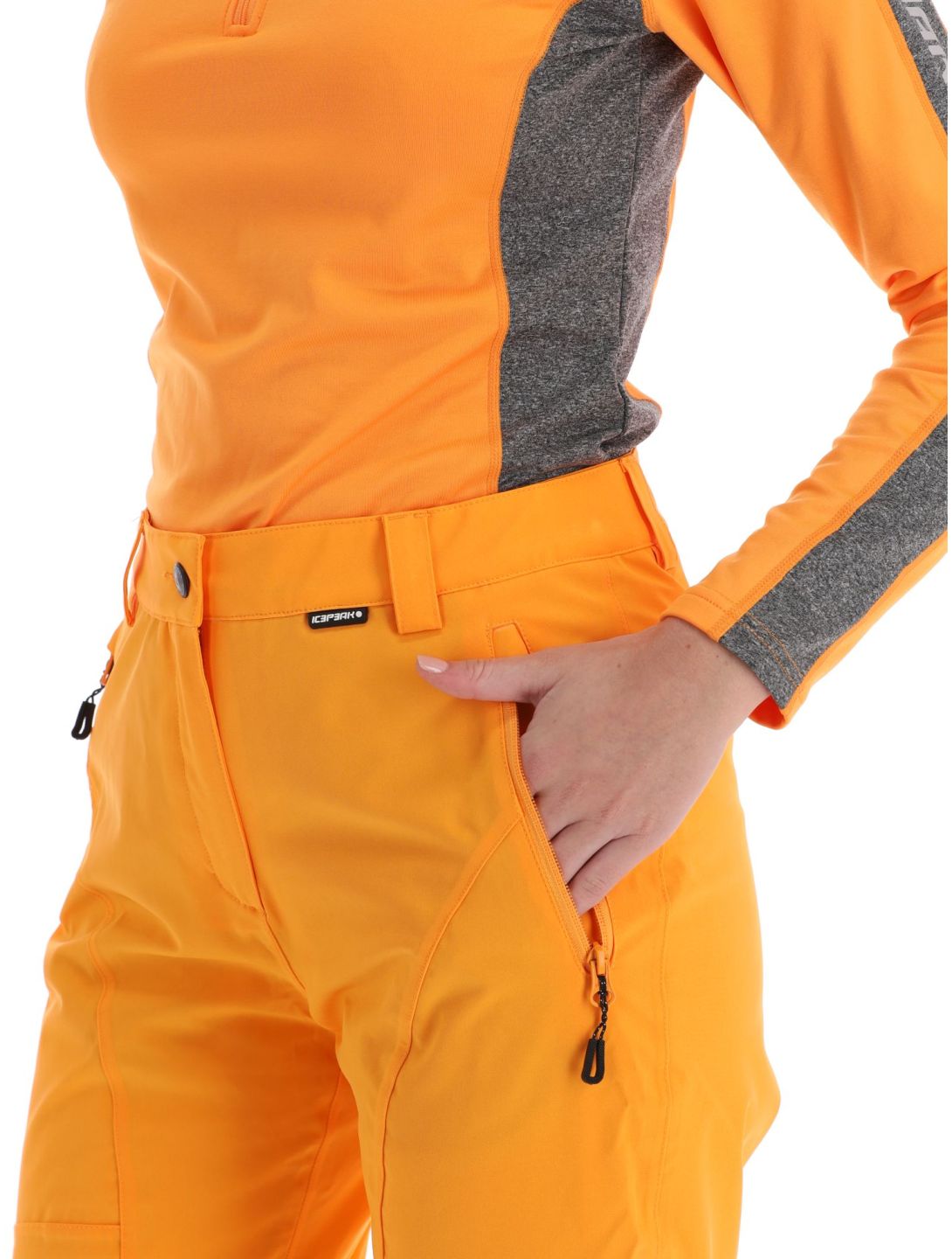 Icepeak, Freyung pantalon de ski femmes Abricot orange 