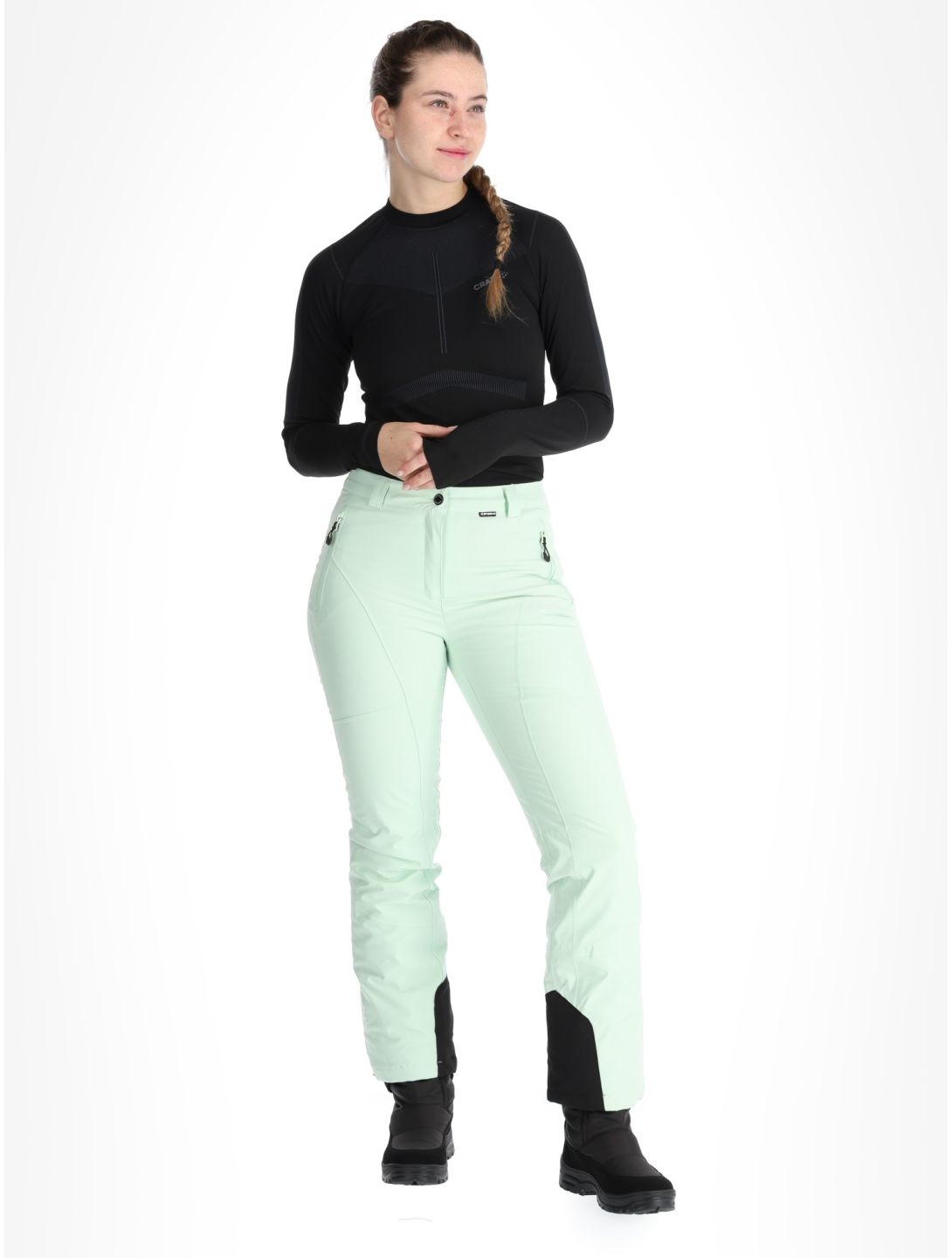 Icepeak, Freyung pantalon de ski femmes Aloe vert 