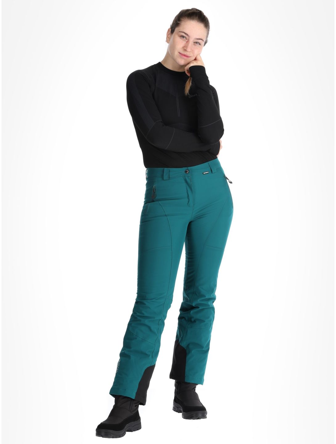 Icepeak, Freyung pantalon de ski femmes Antique Green vert 