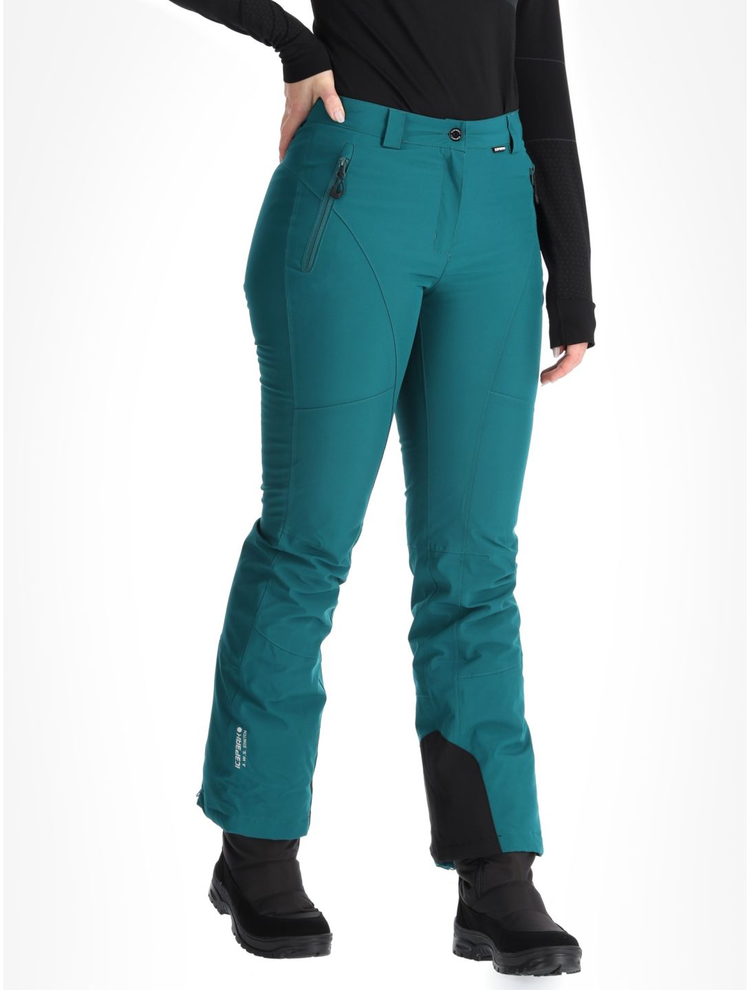 Icepeak, Freyung pantalon de ski femmes Antique Green vert 