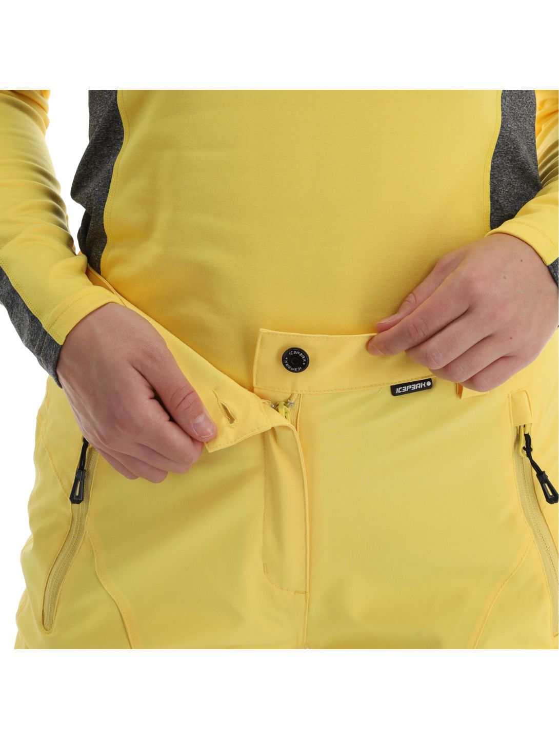 Icepeak, Freyung pantalon de ski femmes light jaune 