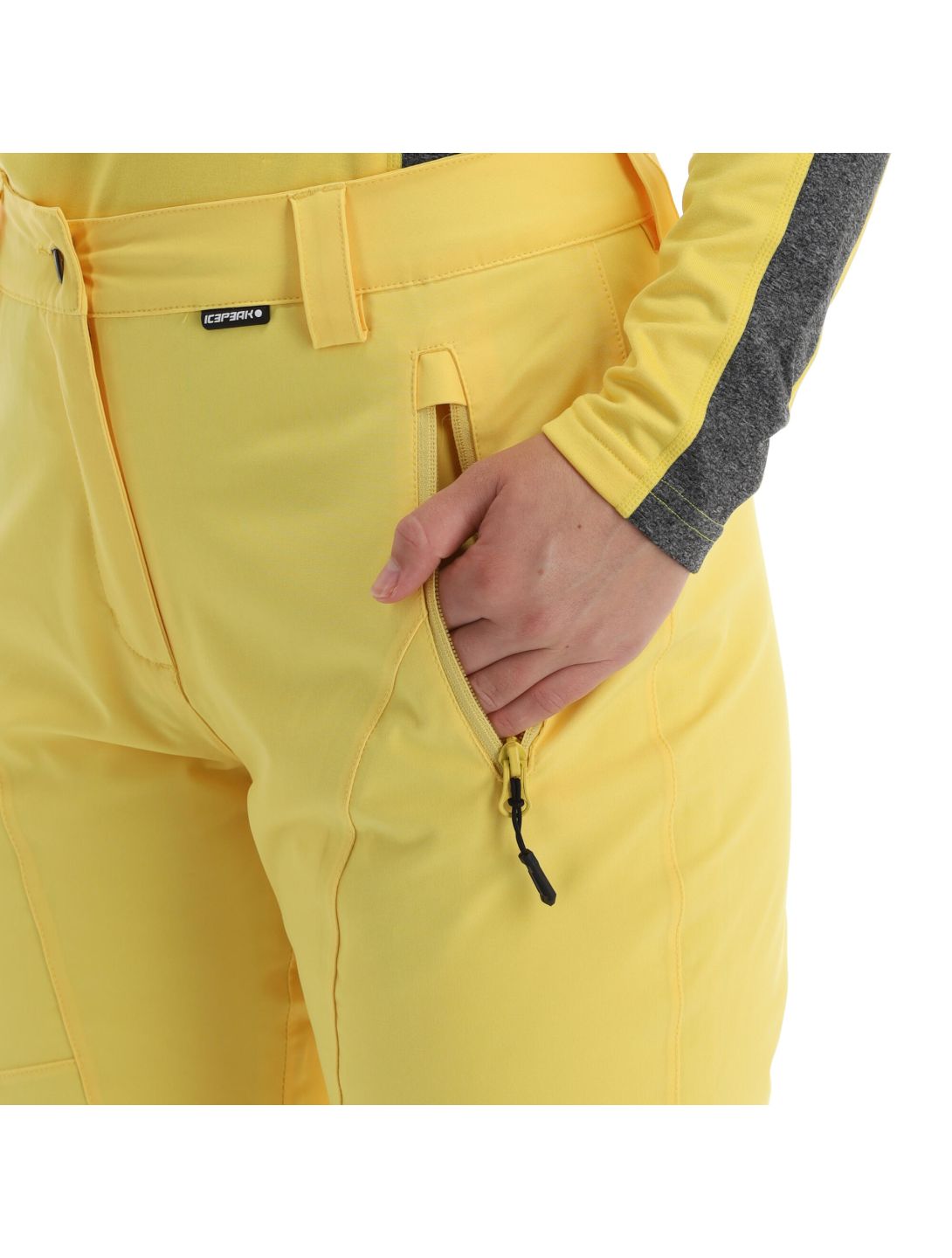 Icepeak, Freyung pantalon de ski femmes light jaune 