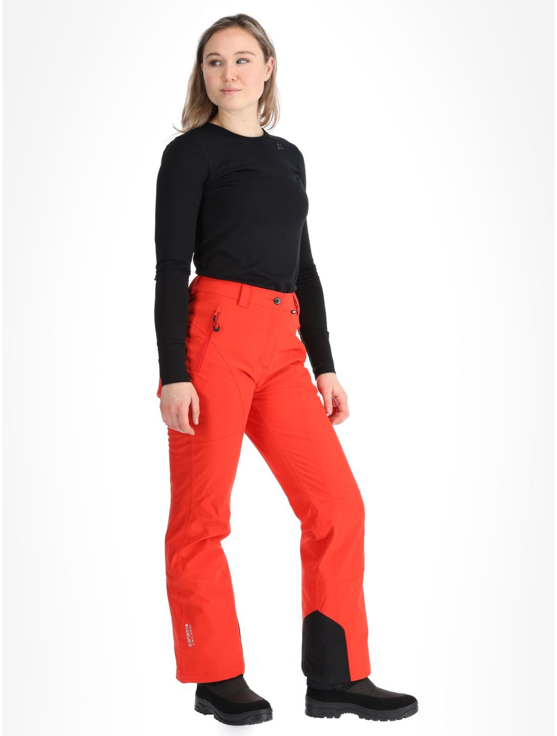 Icepeak, Freyung pantalon de ski modèle court femmes Coral-Red rouge 