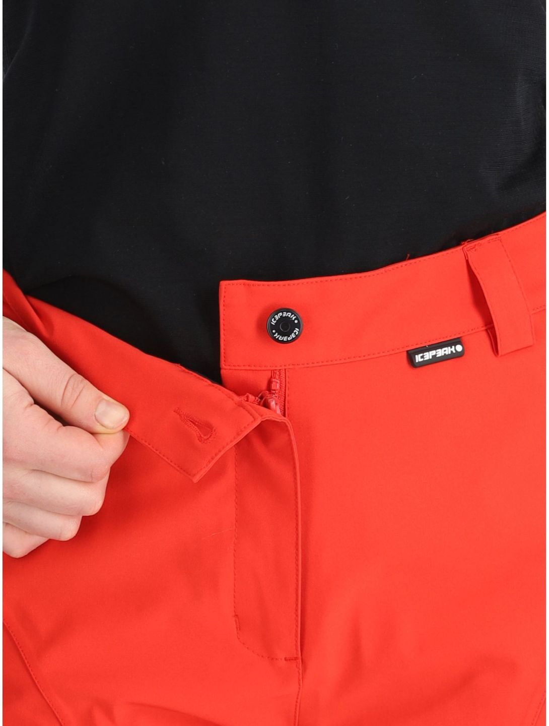 Icepeak, Freyung pantalon de ski modèle court femmes Coral-Red rouge 