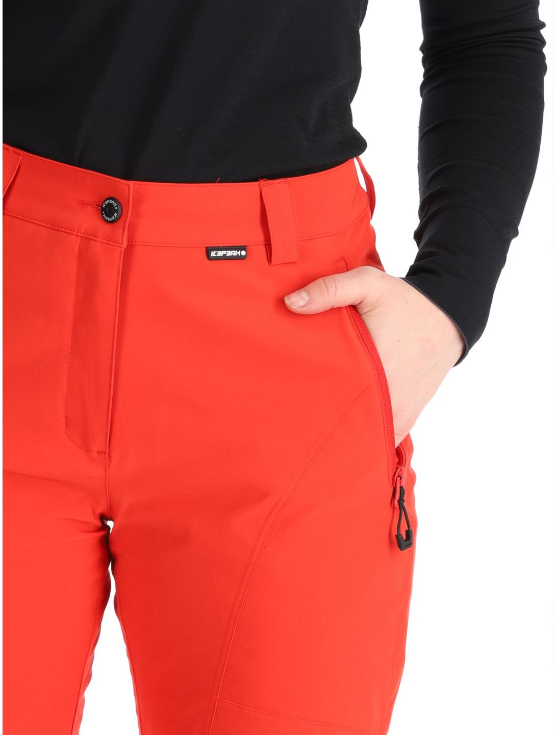 Icepeak, Freyung pantalon de ski modèle court femmes Coral-Red rouge 