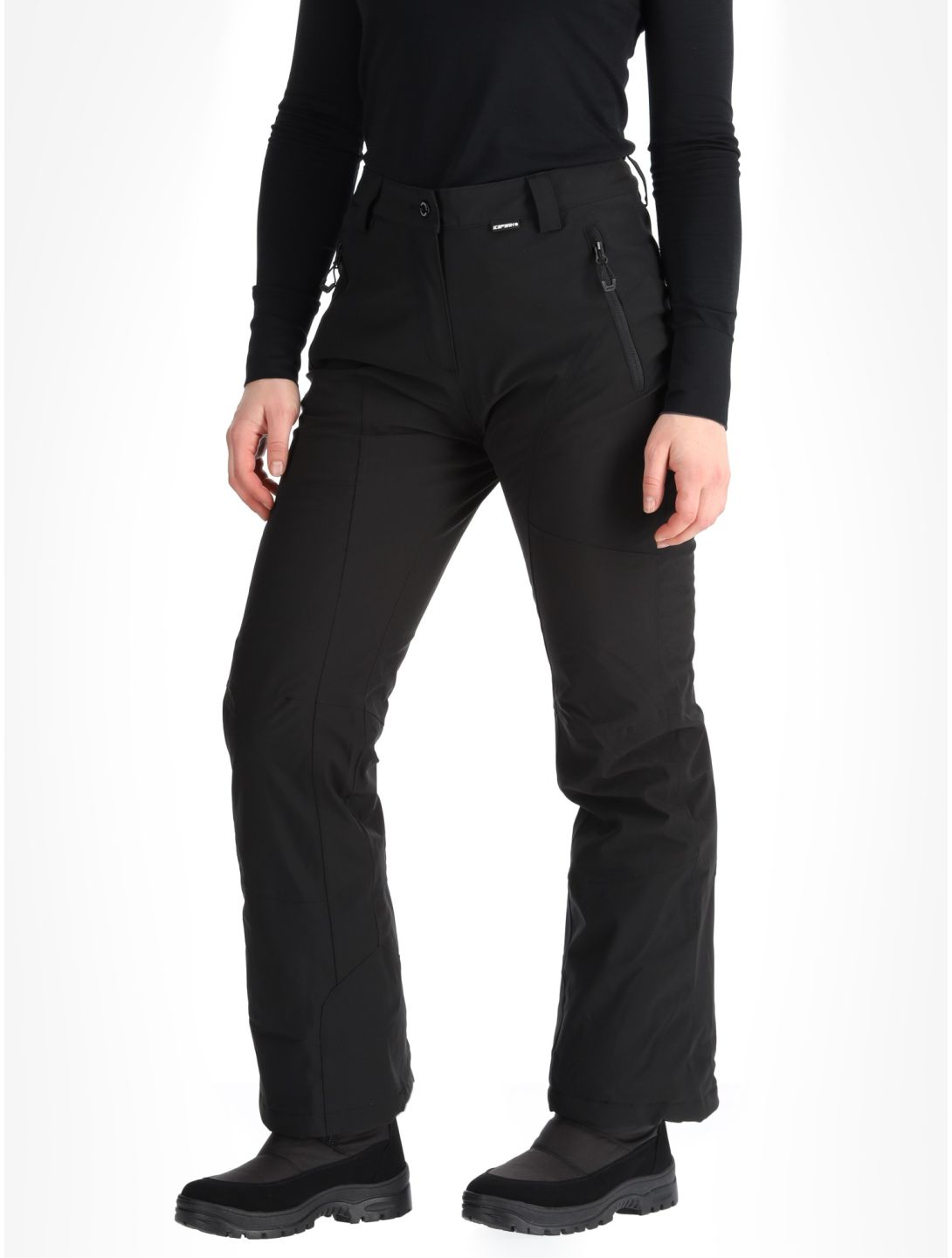 Icepeak, Freyung pantalon de ski modèle court femmes Black noir 