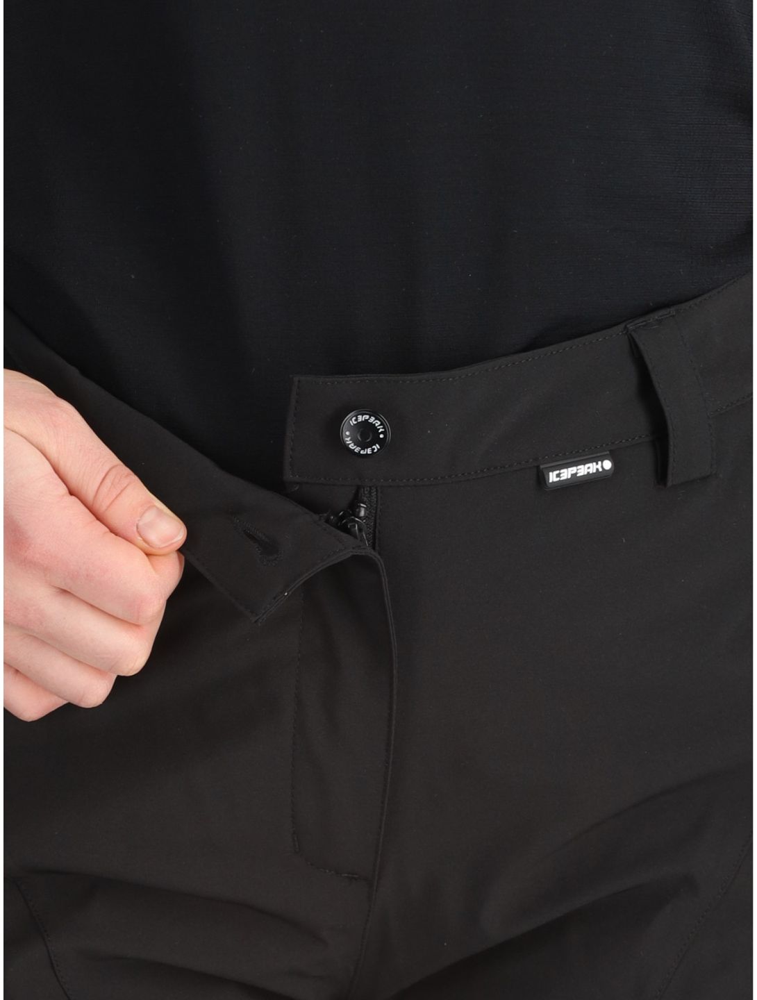 Icepeak, Freyung pantalon de ski modèle court femmes Black noir 