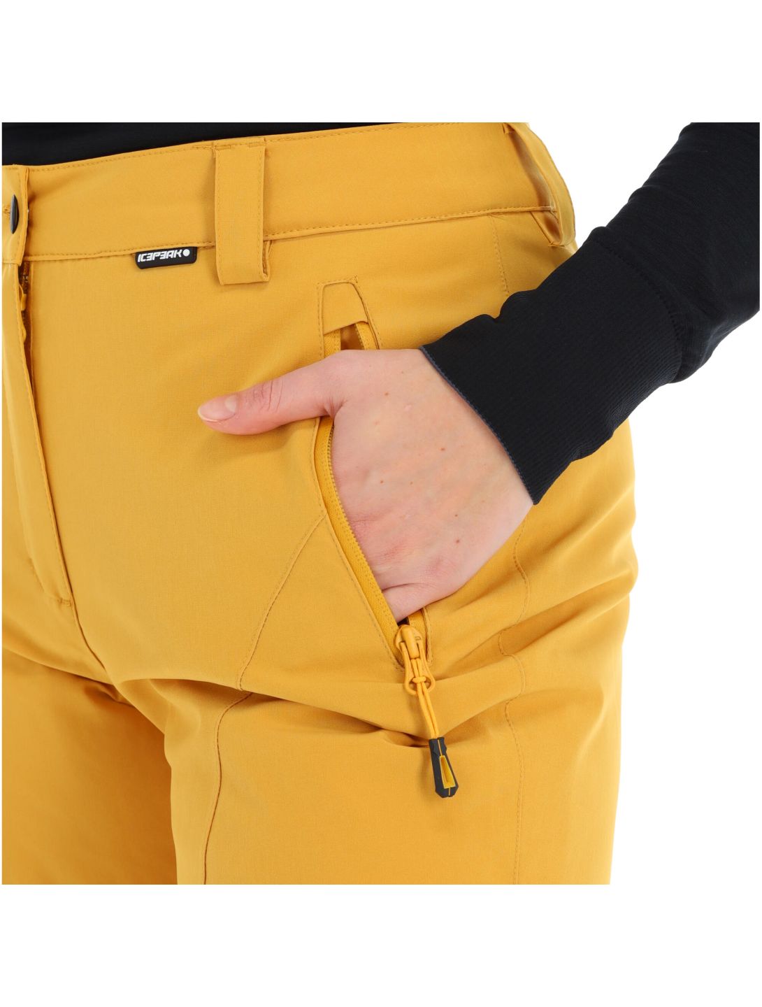 Icepeak, Freyung pantalon de ski slim fit femmes fudge brun 