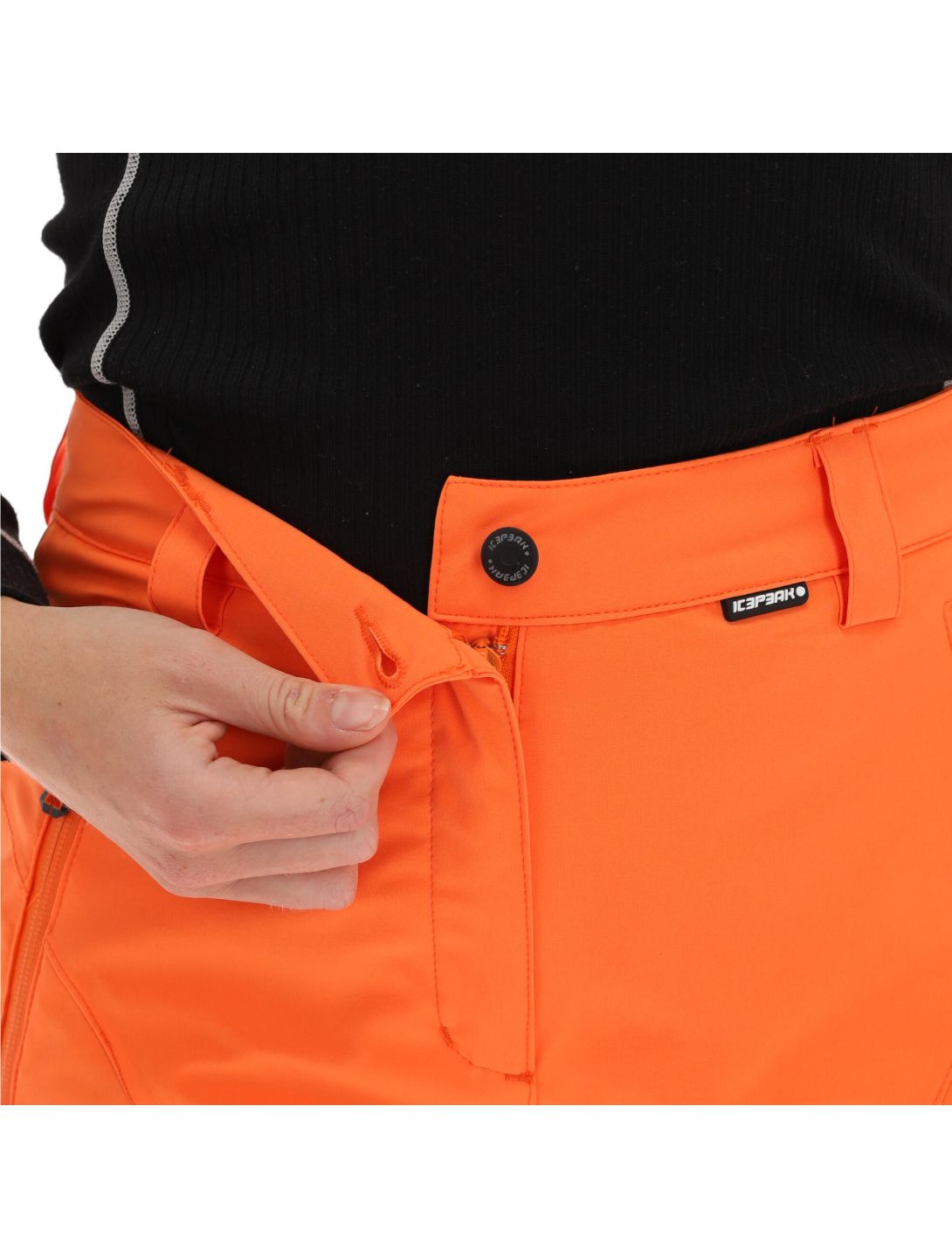 Icepeak, Freyung pantalon de ski slim fit femmes orange 