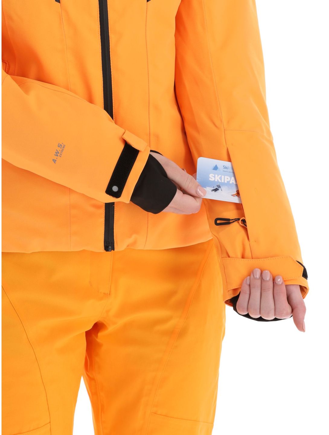 Icepeak, Friona veste de ski femmes Abricot orange 