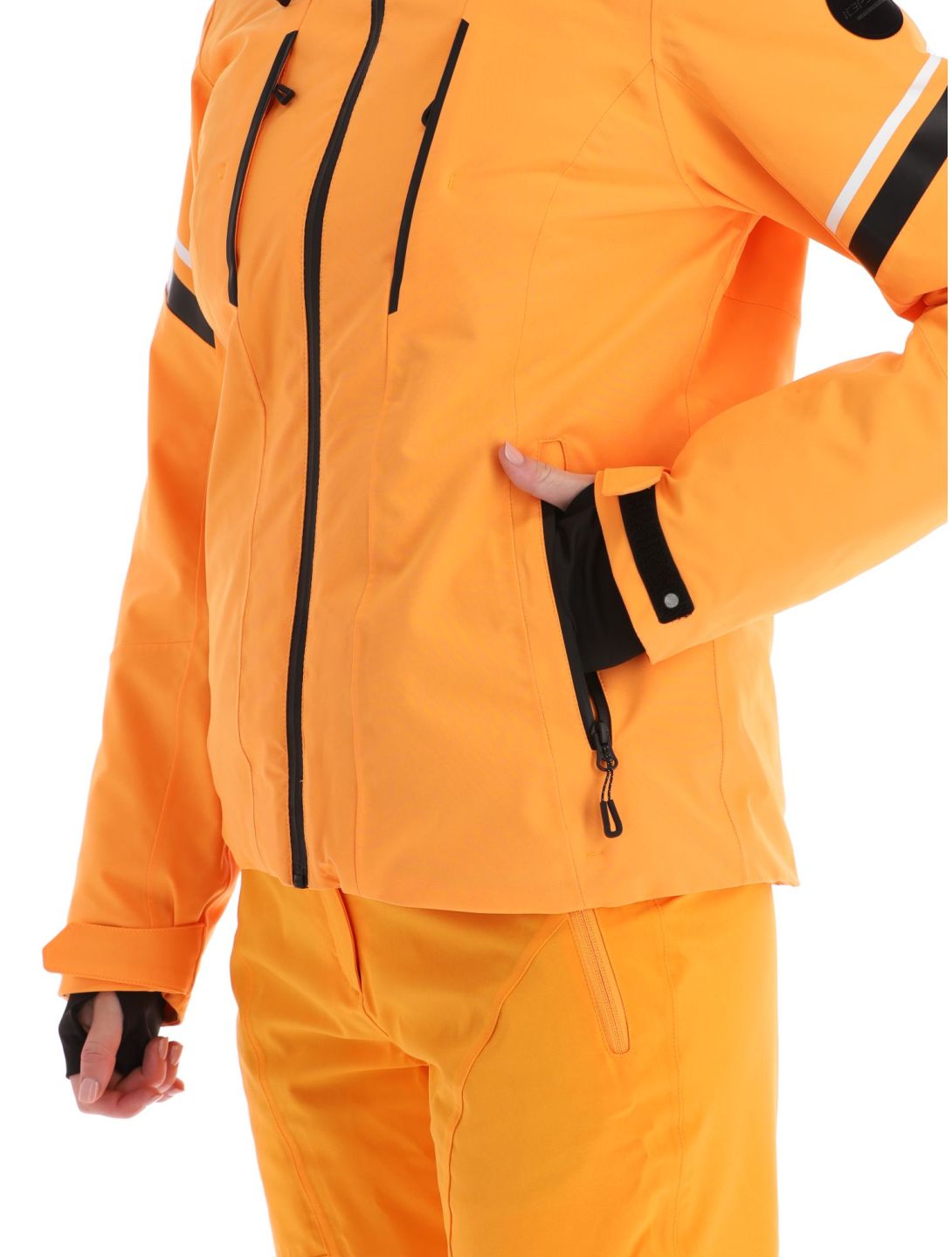 Icepeak, Friona veste de ski femmes Abricot orange 