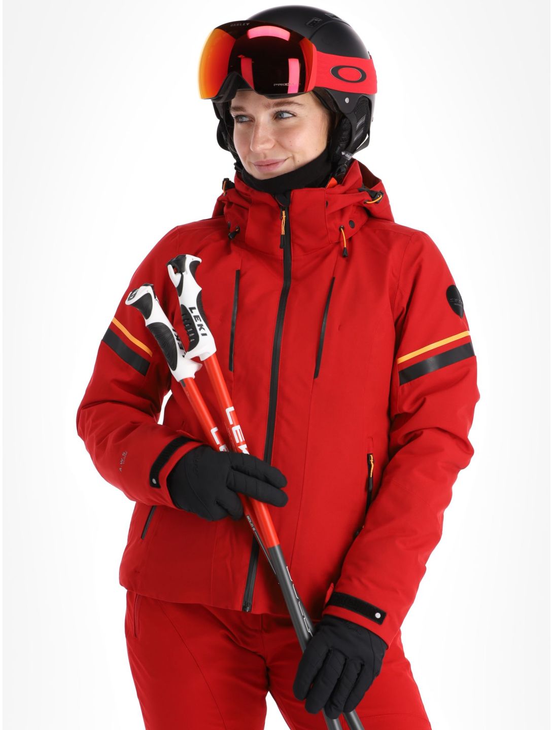 Icepeak, Friona veste de ski femmes Burgundy bordeaux 