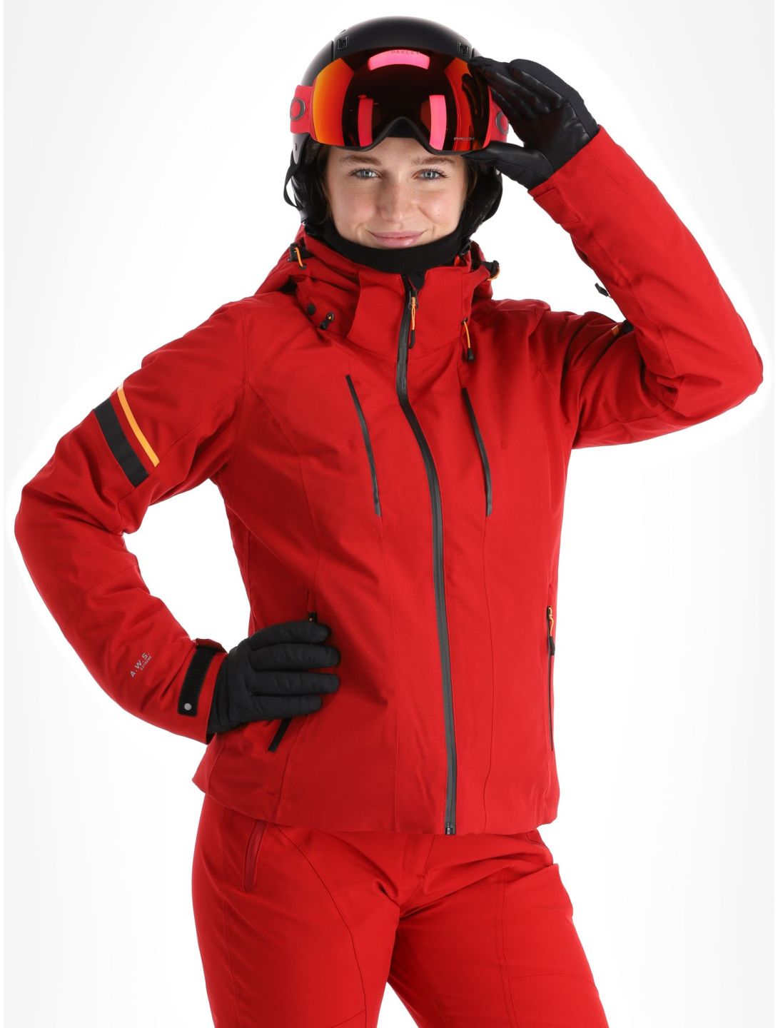 Icepeak, Friona veste de ski femmes Burgundy bordeaux 