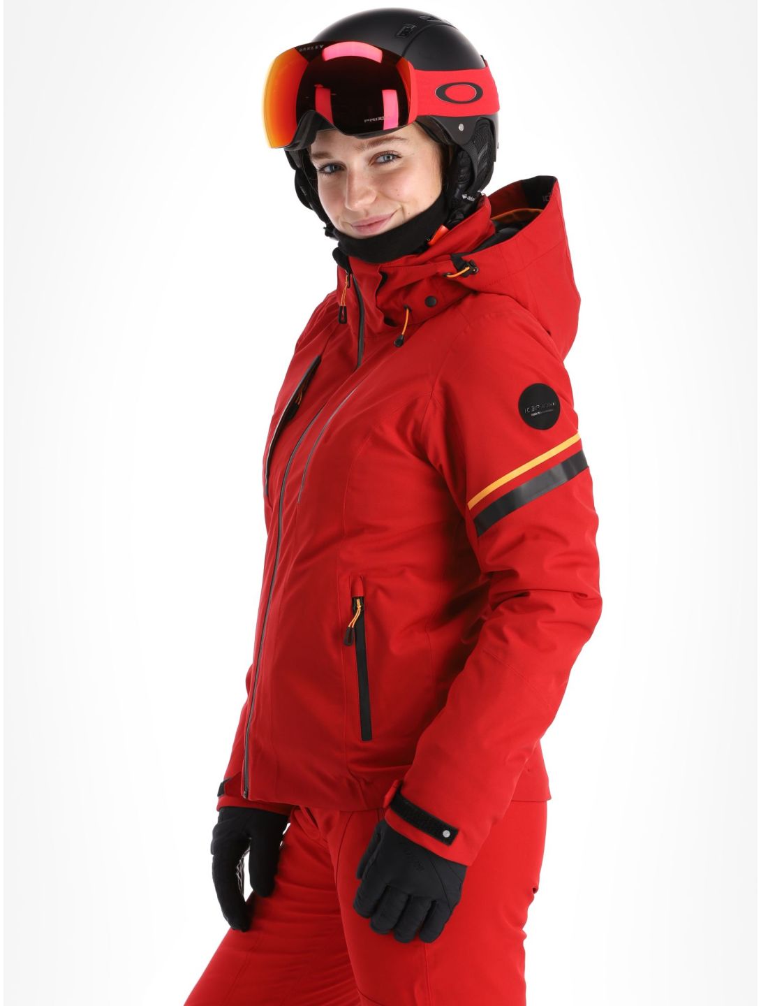 Icepeak, Friona veste de ski femmes Burgundy bordeaux 