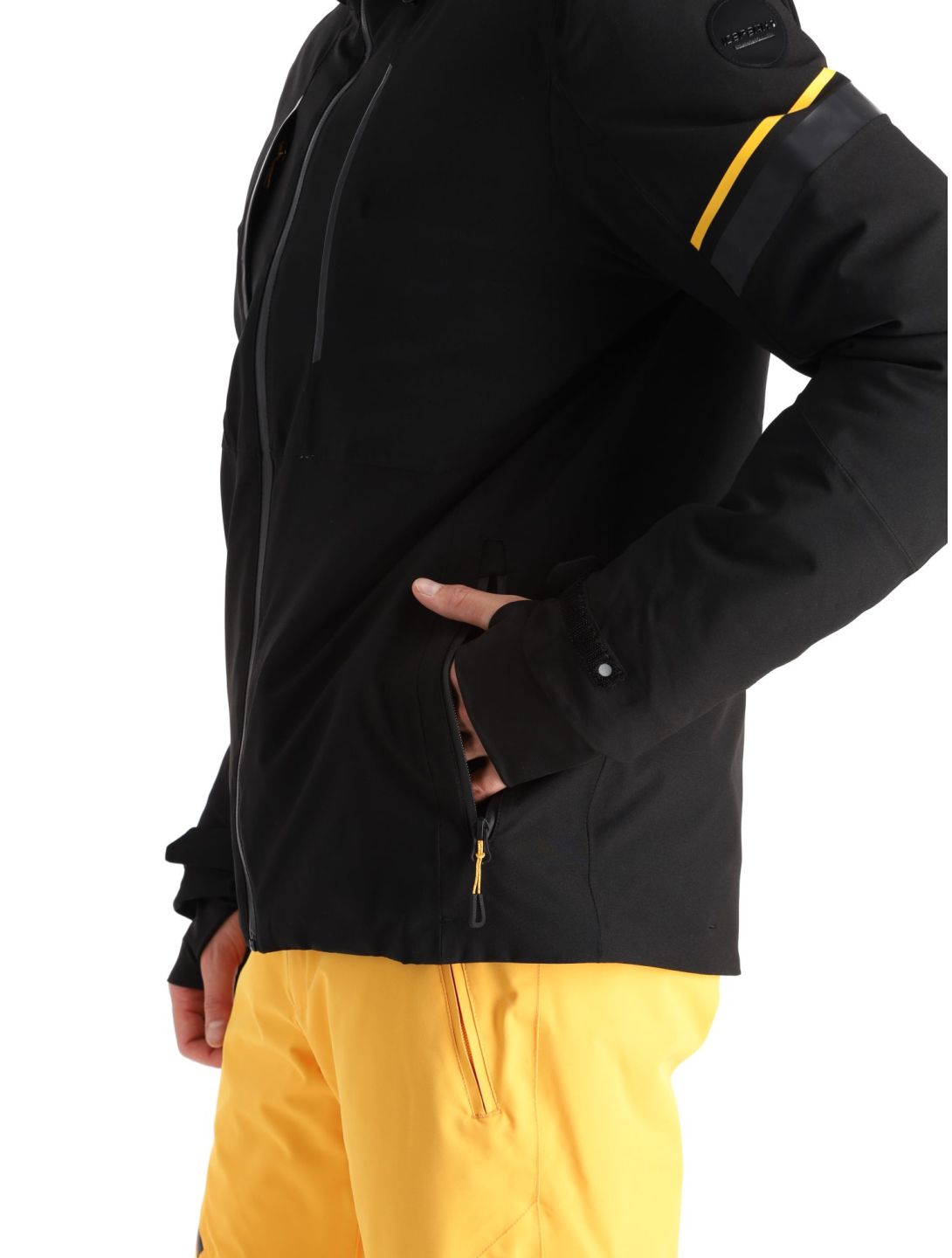 Icepeak, Frisco veste de ski hommes Black noir 