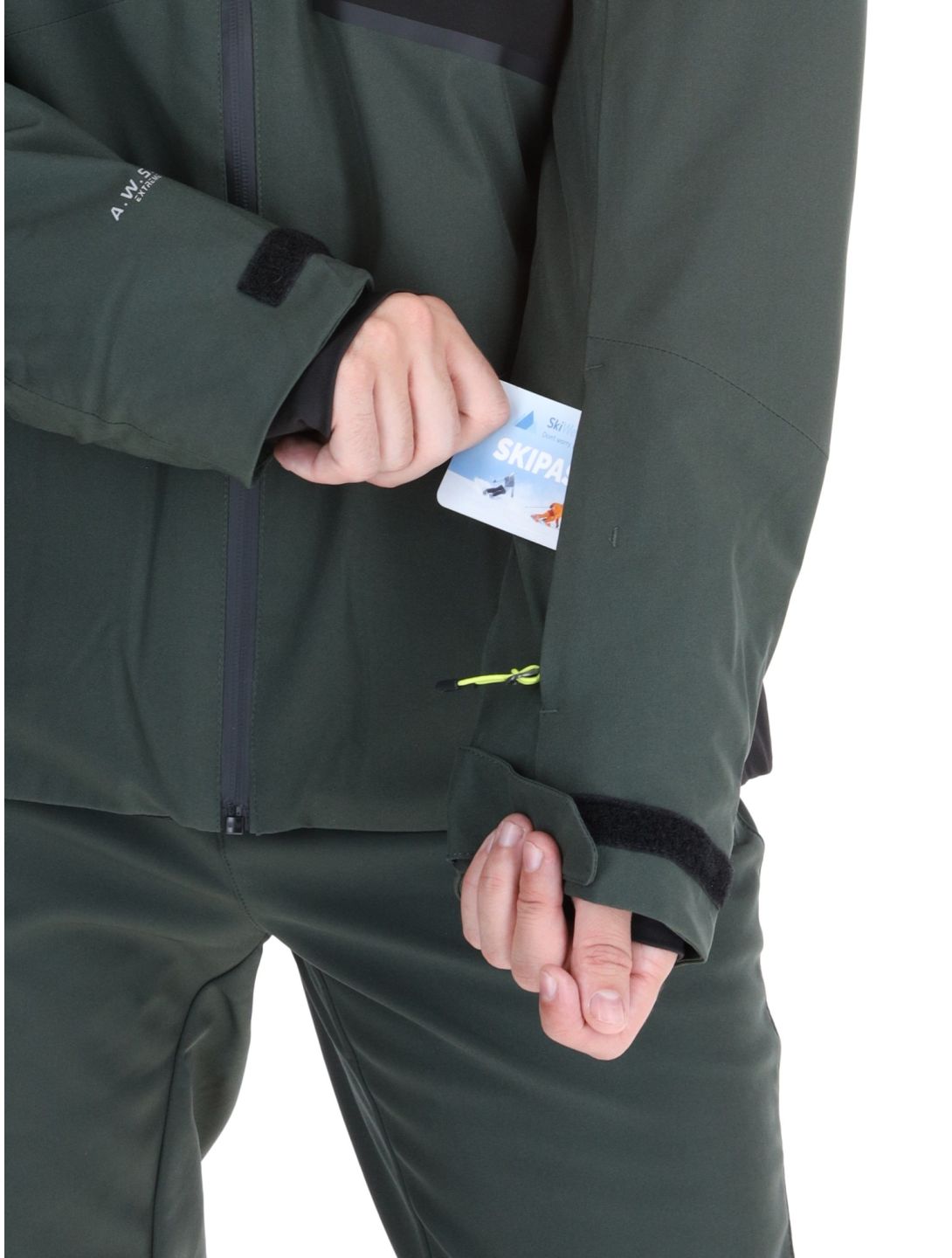 Icepeak, Frisco veste de ski hommes Dark Olive vert 