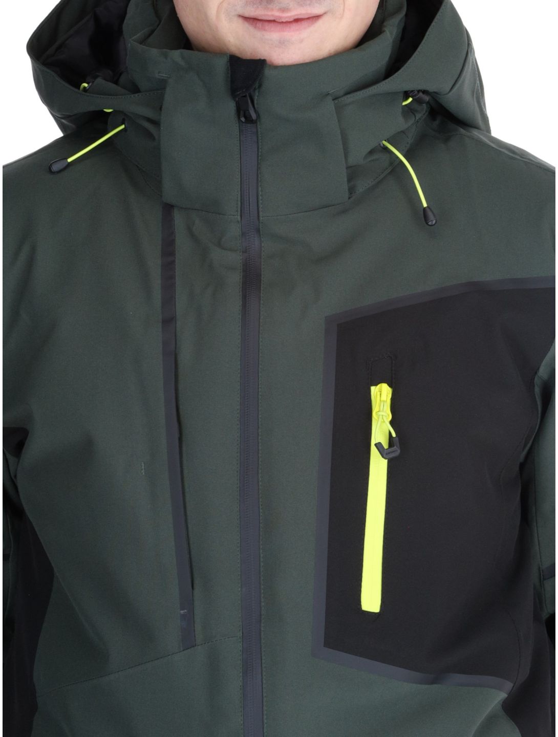 Icepeak, Frisco veste de ski hommes Dark Olive vert 