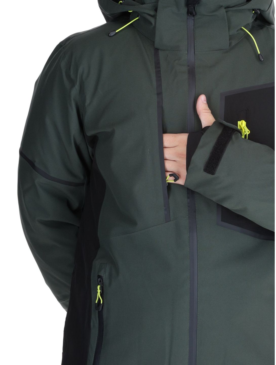 Icepeak, Frisco veste de ski hommes Dark Olive vert 