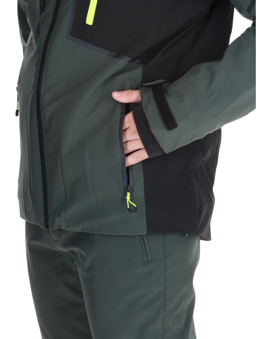 Icepeak, Frisco veste de ski hommes Dark Olive vert 