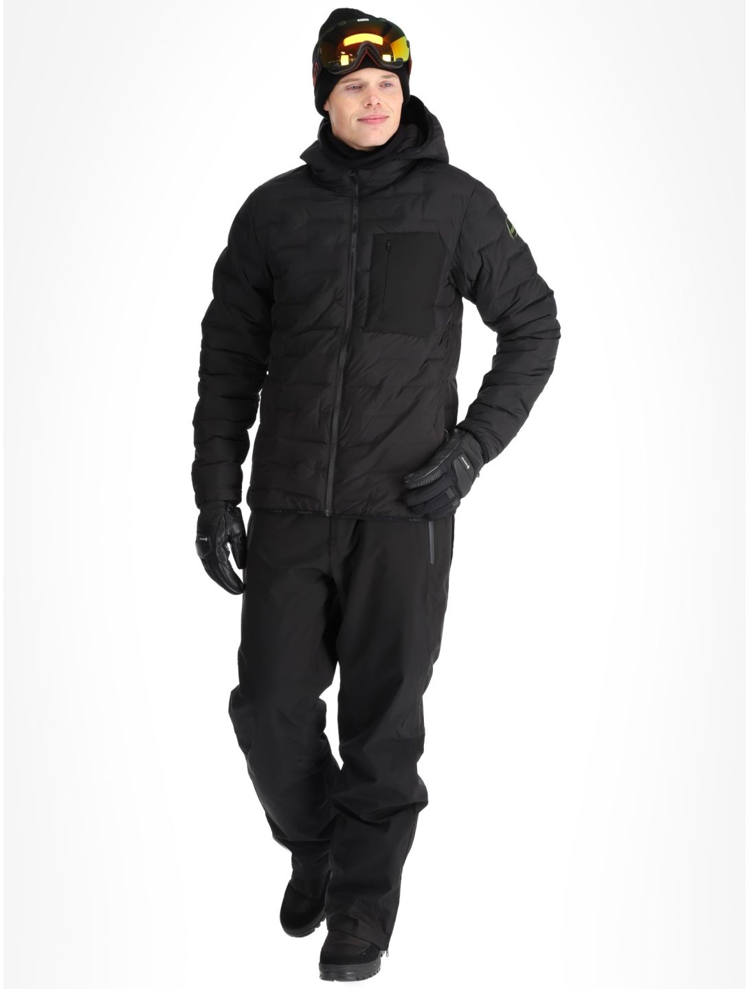 Icepeak, Frontier veste de ski hommes Black noir 